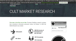 Desktop Screenshot of cult-research.ro